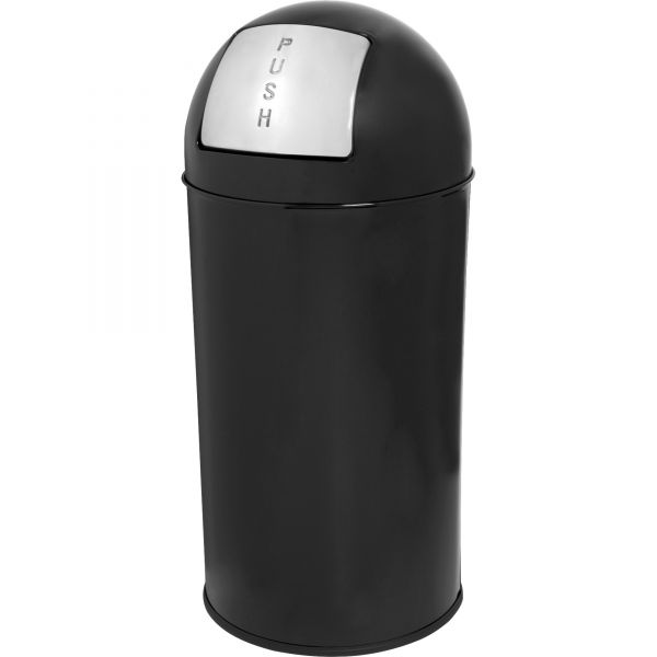 GJO58887 Genuine Joe Classic Round Top 12 Gallon Trash Can