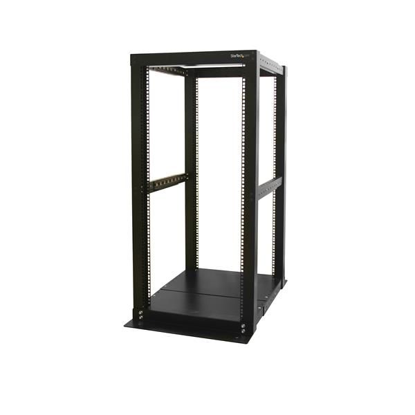 SYNX1776848 StarTech.com 25U Adjustable Depth 4 Post Open Frame Server Rack Cabinet