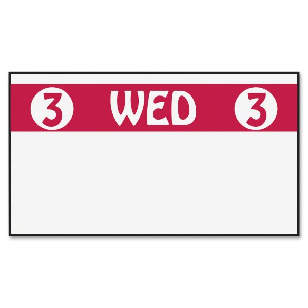 MNK925206A Monarch Freezer-proof Days of the Week Labels