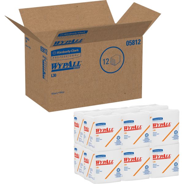 KCC05812CT Wypall L30 Light Duty Wipers