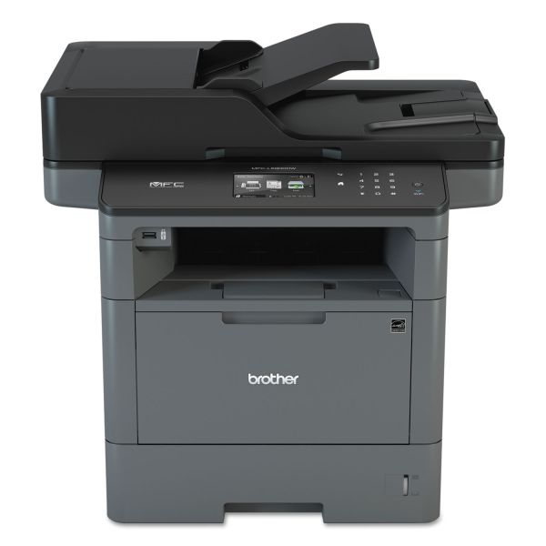 BRTMFCL5900DW Brother MFC-L5900DW Wireless Monochrome All-in-One Laser Printer, Copy/Fax/Print/Scan