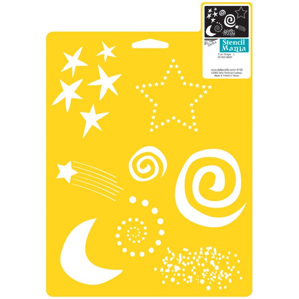 NOTM296724 Stencil Mania Stencil 7"X10"