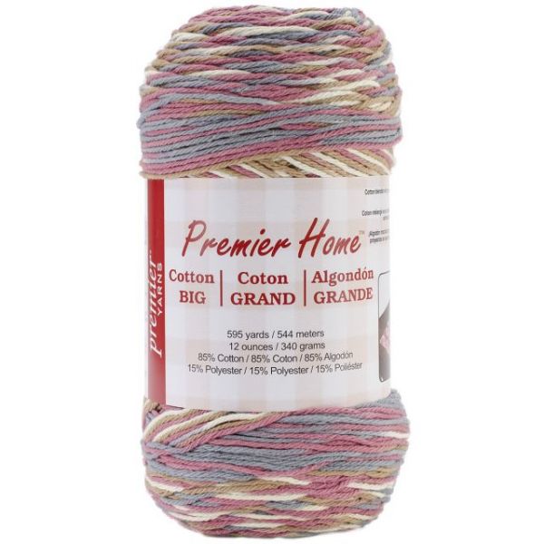 NOTM068791 Premier Home Cotton Grande Yarn - Rosy Cheeks