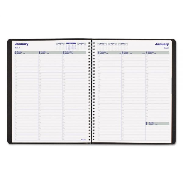 REDC82581T Blueline Net Zero Carbon Weekly Appointment Book