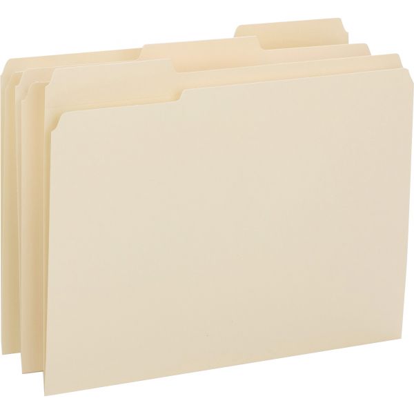 BSN16515 Business Source Top Tab Manila File Folders