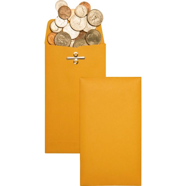 QUA37010 Quality Park Gummed Clasp Envelopes