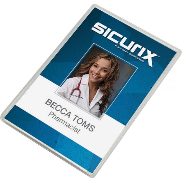 BAU68120 Baumgartens Vertical ID Card Holders