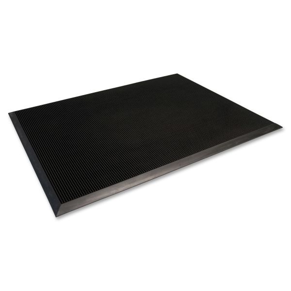 GJO59470 Genuine Joe Outdoor Double Door Brush Tip Scraper Floor Mat