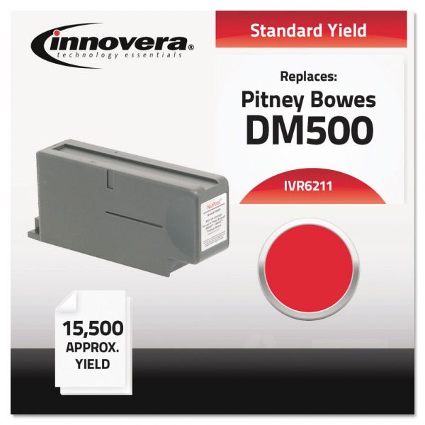 IVR6211 Innovera Compatible 6211 (621-1) Postage Meter Ink, Red