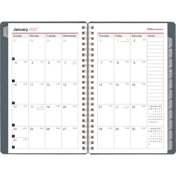 Weekly Monthly Appointment Book, 5