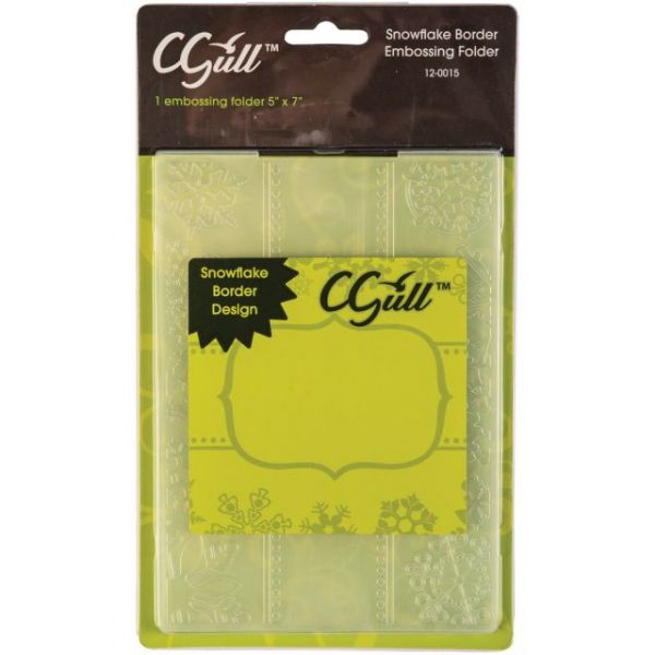 NOTM109944 CGull Embossing Folder 5"X7"