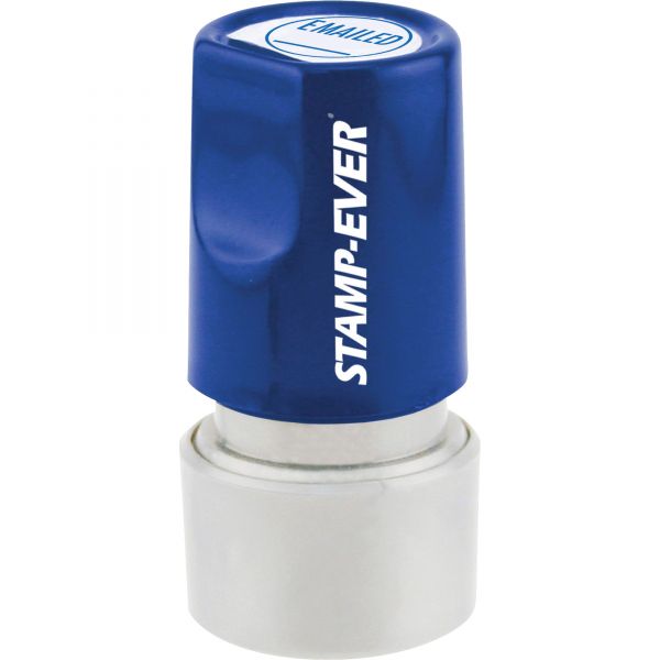 USS5972 Stamp-Ever Pre-Inked Round EMAILED Stamp