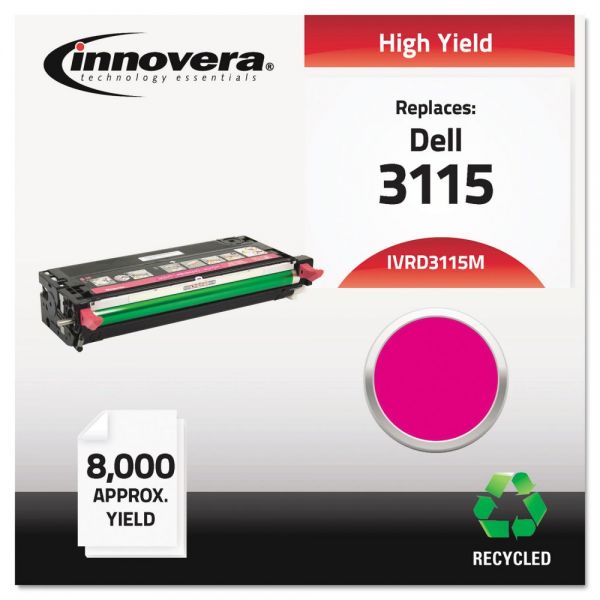 IVRD3115M Innovera Remanufactured 310-8399 (3115) High-Yield Toner, Magenta