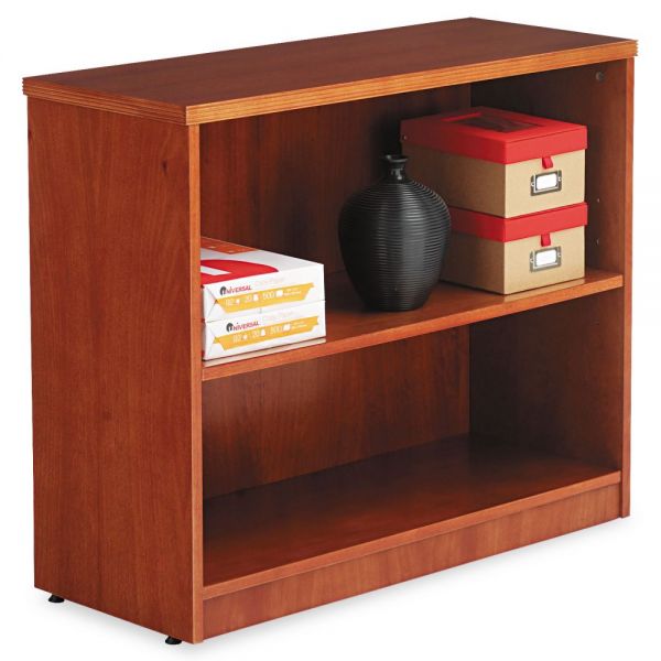 ALERN623036CM Alera Verona Veneer Series 2-Shelf Wood Veneer Bookcase