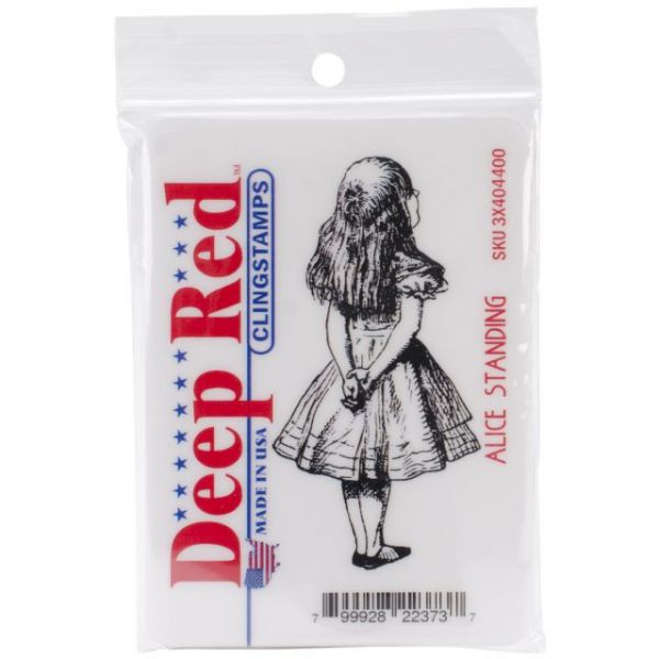 NOTM064365 Deep Red Cling Stamp 1.6"X3.1"