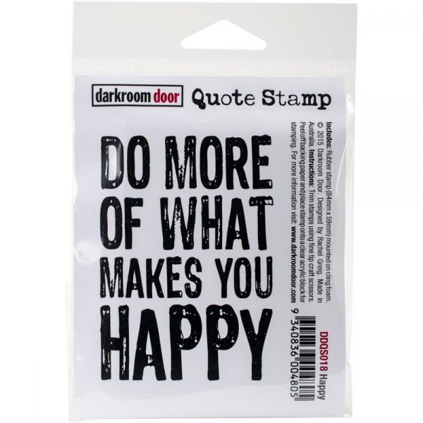 NOTM370456 Darkroom Door Cling Stamp 3"X2"