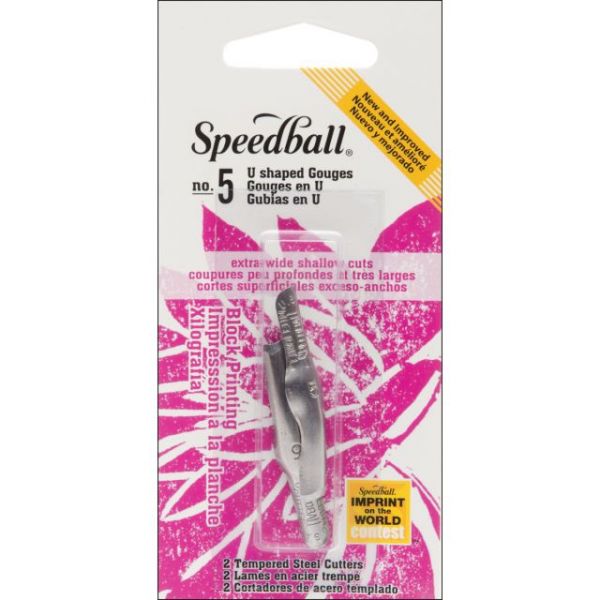 NOTM132672 Speedball Lino Cutter Blades 2/Pkg