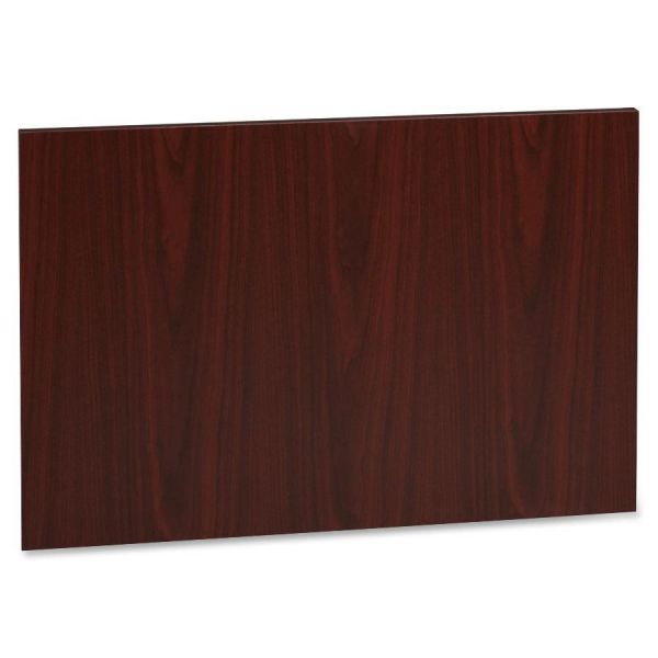 LLR63505 Lorell Accent Series Mahogany Laminate Modesty Panel