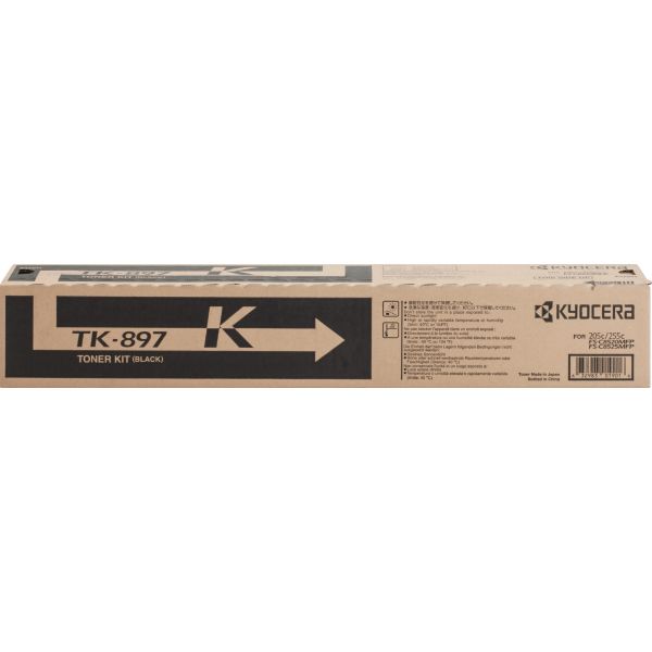 KYOTK897K Kyocera TK-897K Black Toner Cartridge