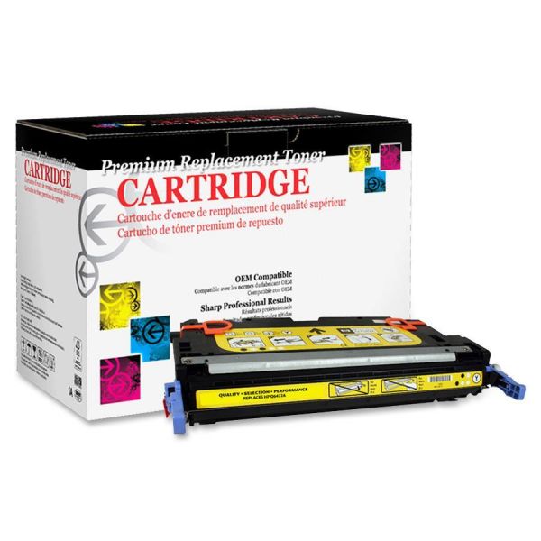 WPP200133P West Point Products Remanufactured HP Q7582A Yellow Toner Cartridge