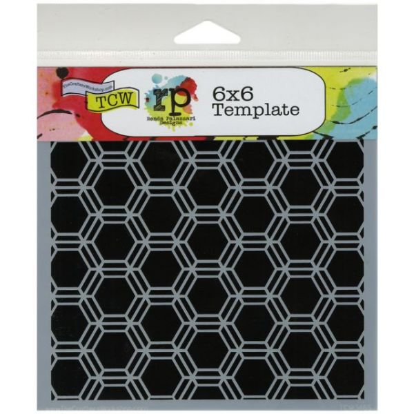 NOTM024780 Crafter's Workshop Template 6"X6"