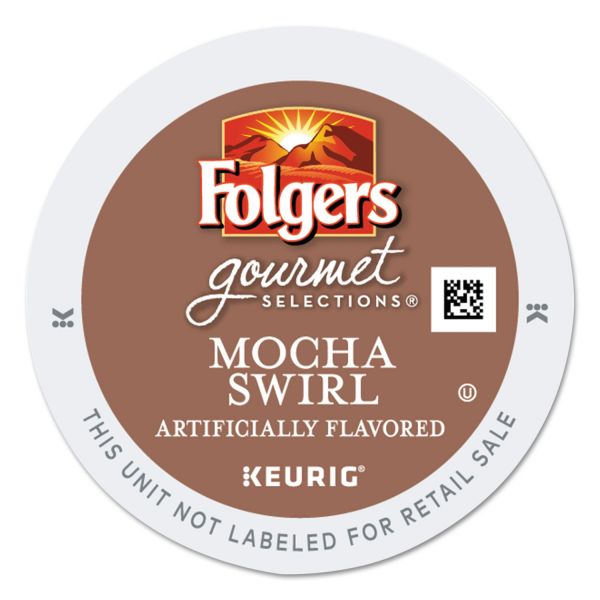 Folgers Gourmet Selections Mocha Swirl Coffee K Cups OfficeSupply