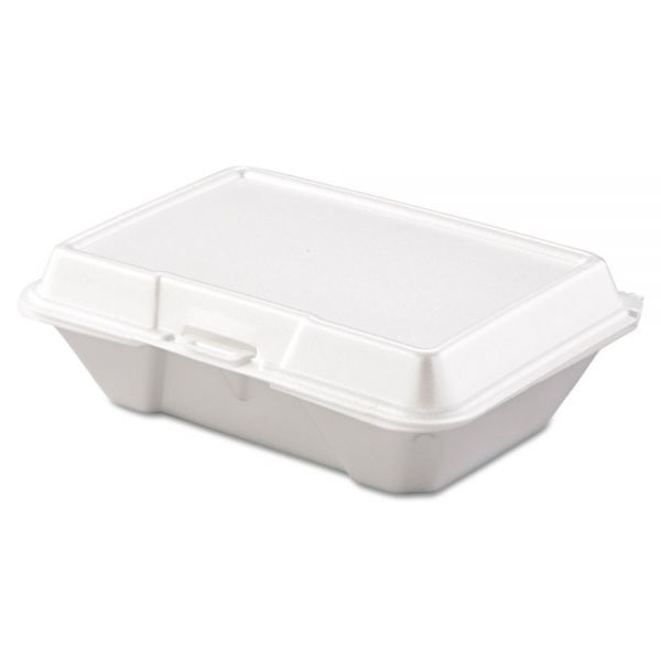 DCC205HT1 Dart Carryout Food Container, Foam, 1-Comp, 9 3/10 x 6 2/5 x 2 9/10, 200/Carton