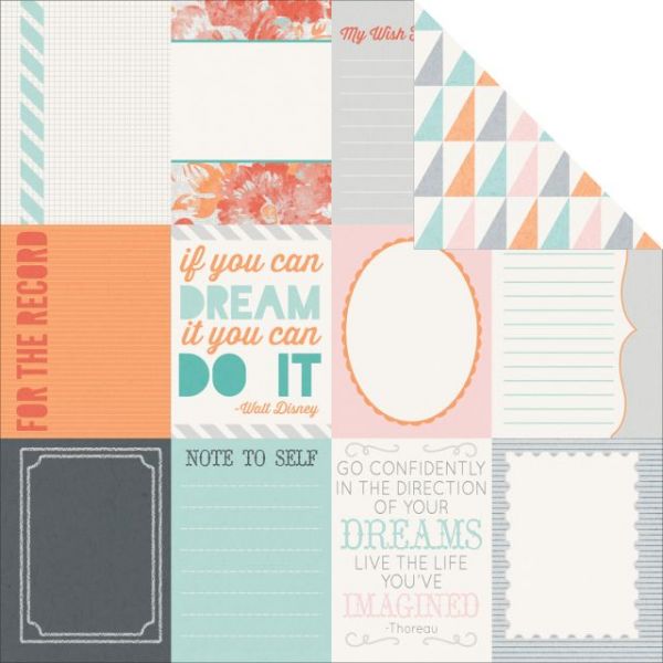NOTM440380 Dream Big Double-Sided Cardstock