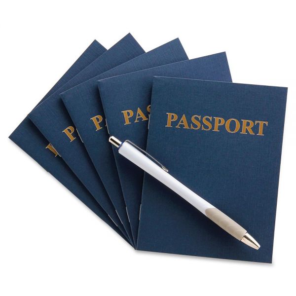 HYX32612 Hygloss Kids Craft Blank Passport Books