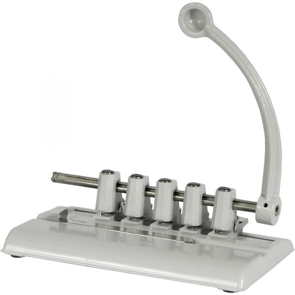 MAT525M Master Adjustable Five-Hole Punch