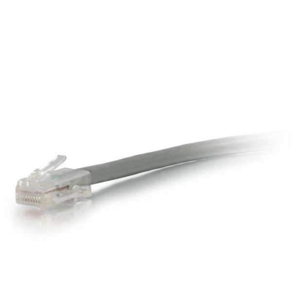 SYNX1773829 1ft Cat5e Non-Booted Unshielded (UTP) Network Patch Cable - Gray