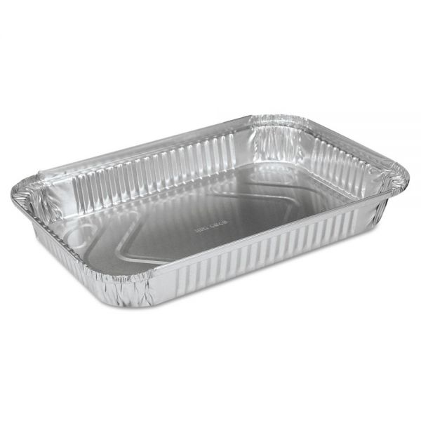 HFA404045 Handi-Foil of America Aluminum Roasting Container, #4 Duck Pan, 12 1/8" x 8 1/8" x 1 1/2", 250/Carton