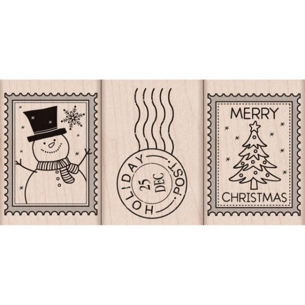 NOTM129132 Hero Arts Mounted Rubber Stamp Set 2"X1.5"