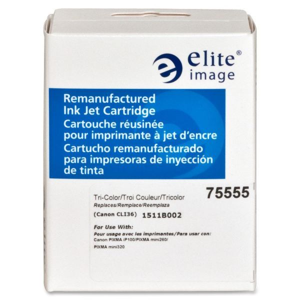 ELI75555 Elite Image Remanufactured Canon CLI-36 Ink Cartridge