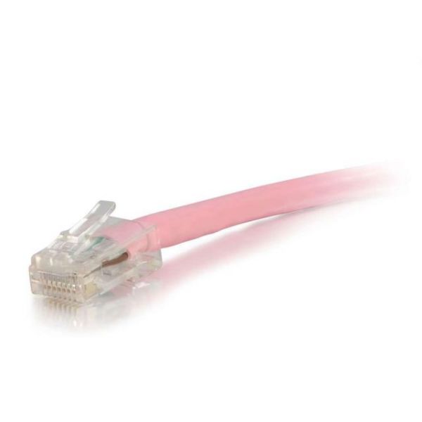 SYNX3592465 15ft Cat6 Non-Booted Unshielded (UTP) Network Patch Cable - Pink