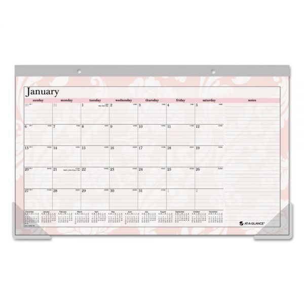AAGSK90705 AT-A-GLANCE Sorbet Compact Monthly Desk Pad Calendar