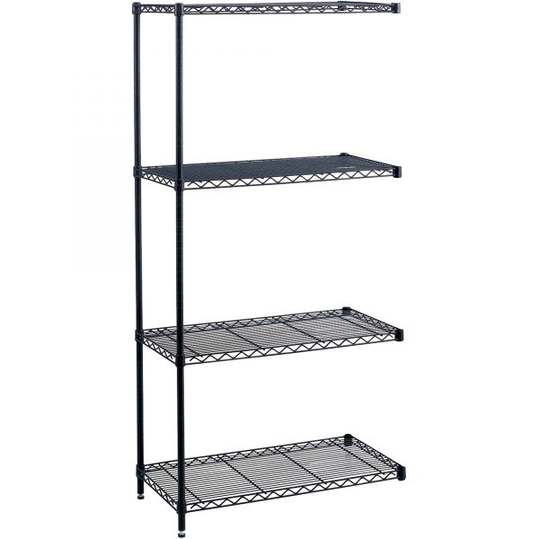 SAF5286BL Safco Industrial Wire Shelving Add-On Unit
