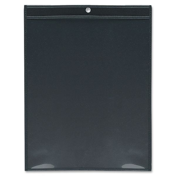OXF64109 Oxford Shop Ticket Holders, Clear Front/Leatherette Back, 9 x 12, 25/Box