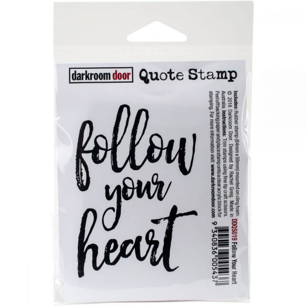 NOTM370457 Darkroom Door Cling Stamp 3"X2"