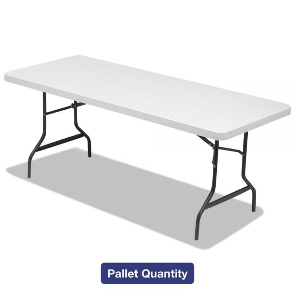 ALE65620 Alera Folding Table, 72w x 30d x 29h, Platinum/Charcoal, 15/Pallet