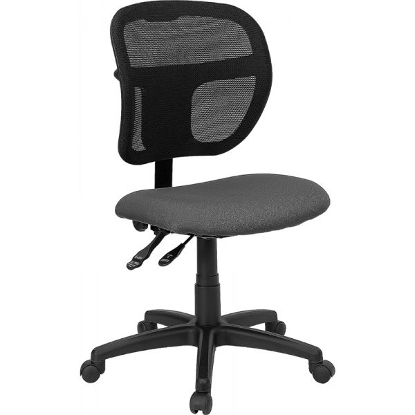 FHFWLA7671SYGGYGG Flash Furniture Mid-Back Mesh Task Chair
