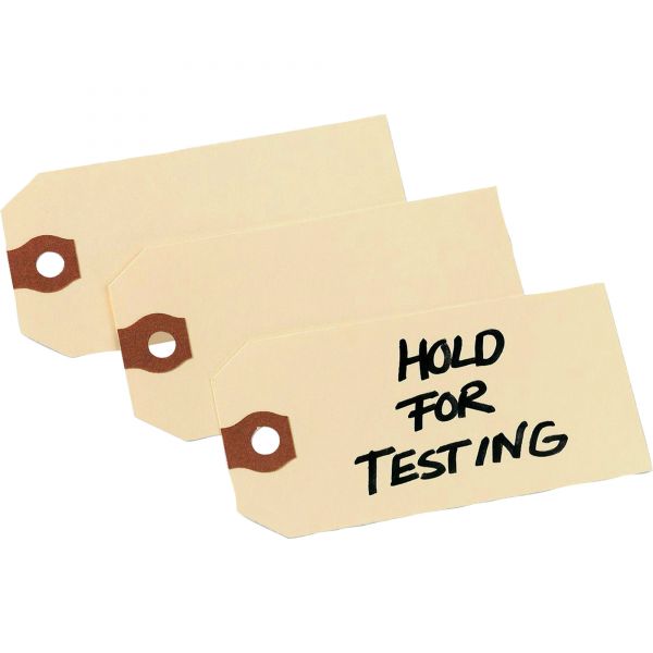 AVE12303 Avery Unstrung Shipping Tags, 13-pt. Stock, 3 3/4 x 1 7/8, Manila, 1,000/Box