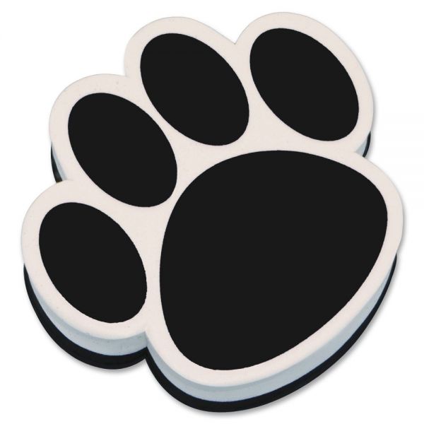 ASH10017 Ashley Paw Shaped Magnetic Whiteboard Eraser