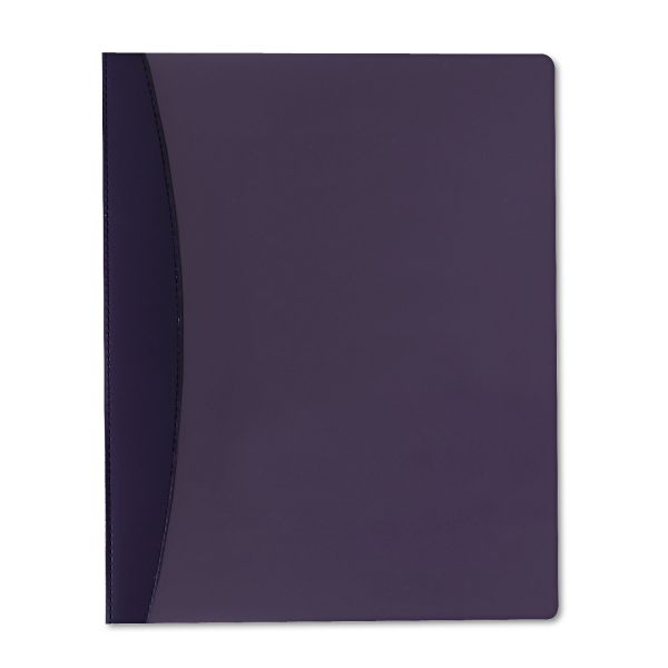 GBC21537 GBC Report Cover w/Hidden Swing Clip, Letter Size, Blue