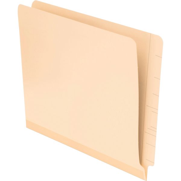 PFX11035 Pendaflex Laminate Spine Shelf File Folder, Straight Tab, 11 pt Manila, Letter, 100/Box