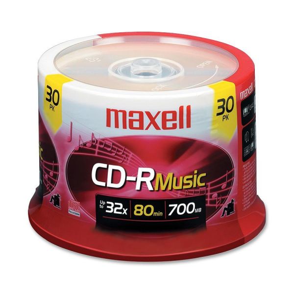 MAX625335 Maxell Recordable CD Media