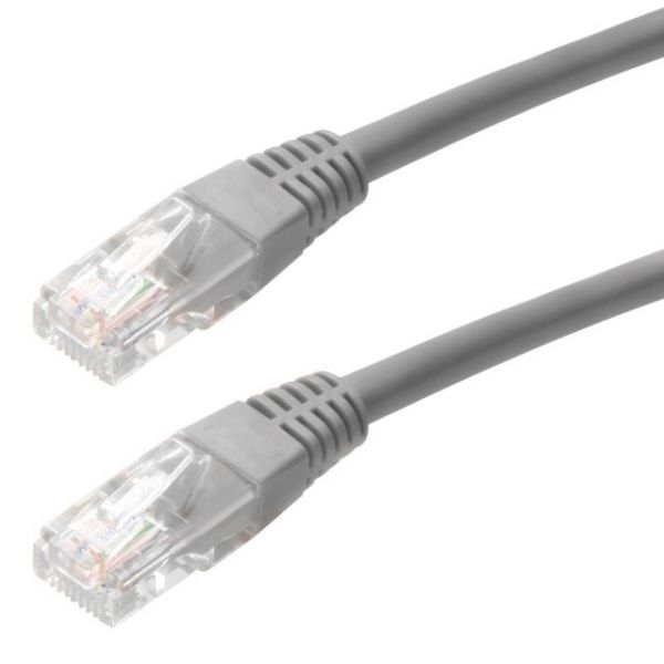IGRMQP5098 4XEM 75FT Cat5e Molded RJ45 UTP Network Patch Cable (Gray)