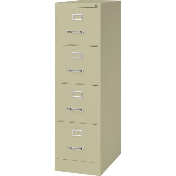 LLR60652 Lorell 4 Drawer Vertical File Cabinet