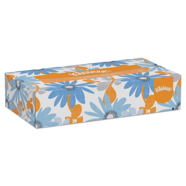 KCC21400 Kleenex White Facial Tissue, 2-Ply, Pop-Up Box, 100/Box, 36 Boxes/Carton