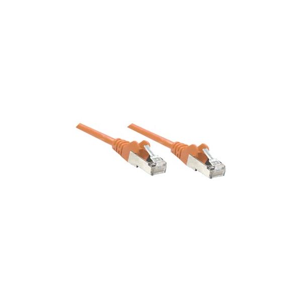 SYNX3658831 Intellinet Patch Cable, Cat6, UTP, 7', Orange